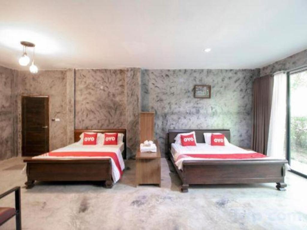 Oyo 75374 Baan Rak Mai Hotel Kanchanaburi Eksteriør billede
